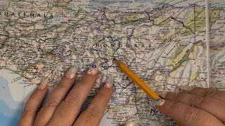 ASMR ~ Comayagua, Honduras History & Geography ~ Soft Spoken Map Tracing Google Earth screenshot 1
