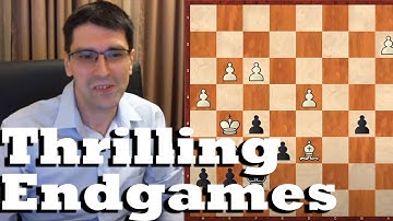 My Three Thrilling Black Endgames | Insane in the Endgame - GM Mircea Parligras