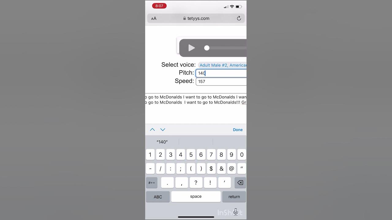 How to make the kidaroo voice on microsoft sam tts generator youtube