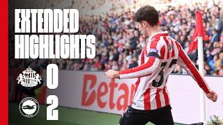 Sunderland AFC 0 - 2 Brighton & Hove Albion | Premier League Highlights I Extended Highlights