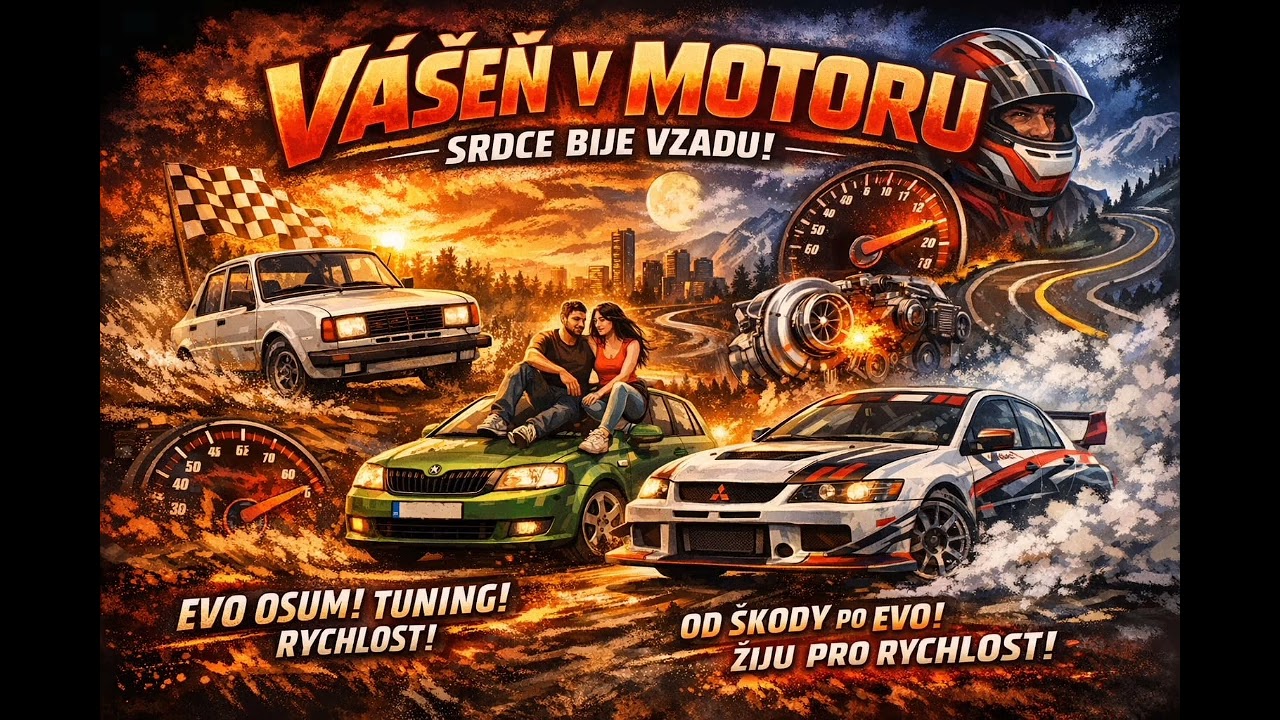 🚗🔥 VÁŠEŇ V MOTORU – OFICIÁLNÍ VIDEO 