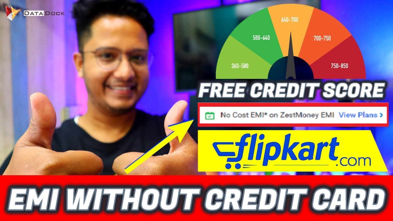 NOW EMI WITHOUT CREDIT CARD | Check Free Credit Score | Virtual Credit Card | HINDI | Data Dock