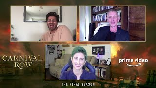 Jay Ali As Kaine & Jamie Harris Sergeant Dombey - Carnival Row On Prime Video