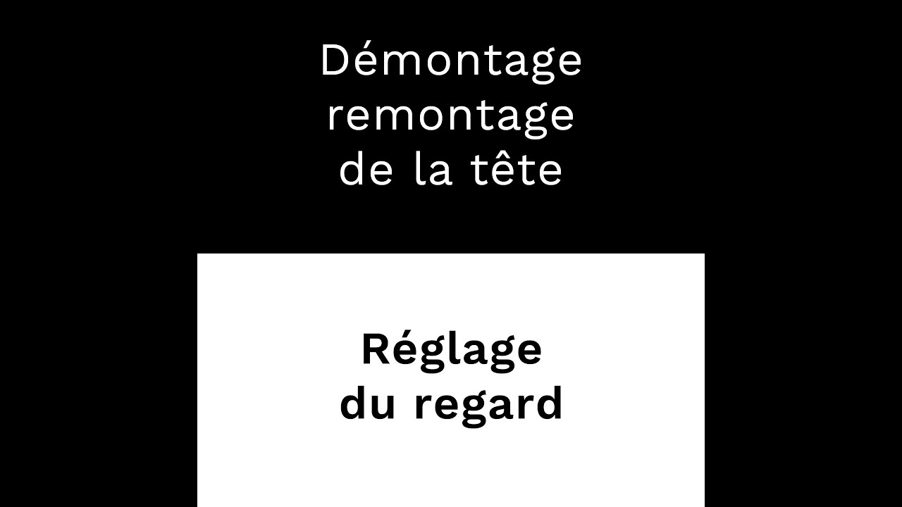 Démonter la Tête de sa Poupée TPE - Réglage du Regard et Perruque