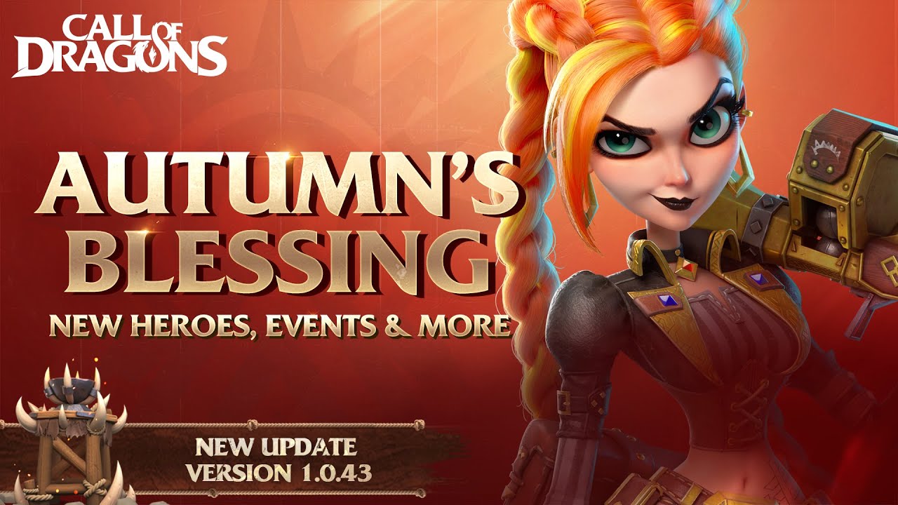 Autumn's Blessing - Update Preview 1.0.43 | Call of Dragons - YouTube