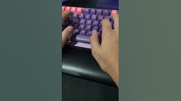 Monsgeek m1 typing test