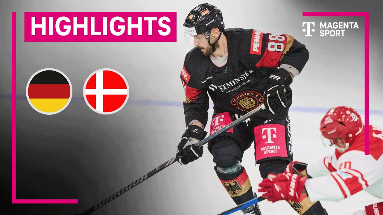 Deutschland - Dänemark Highlights Deutschland Cup 2023 MAGENTA SPORT