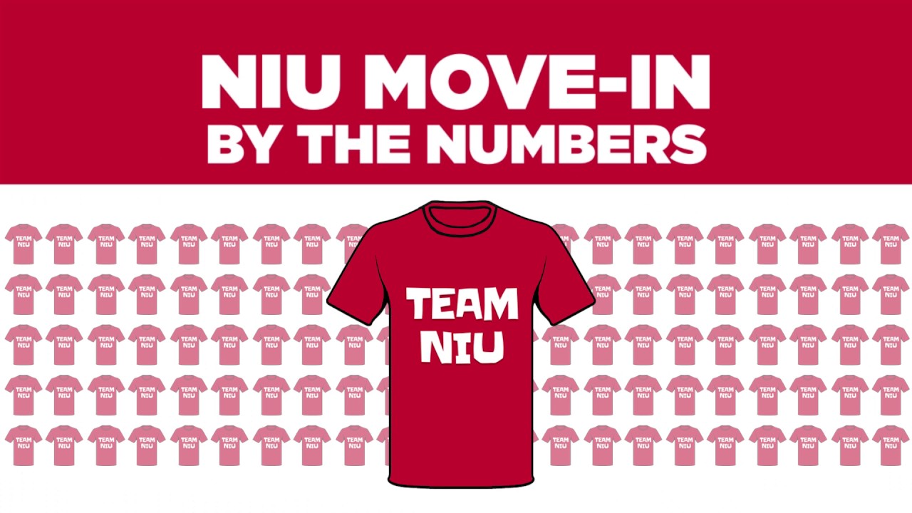 NIU Move In Day By The Numbers YouTube