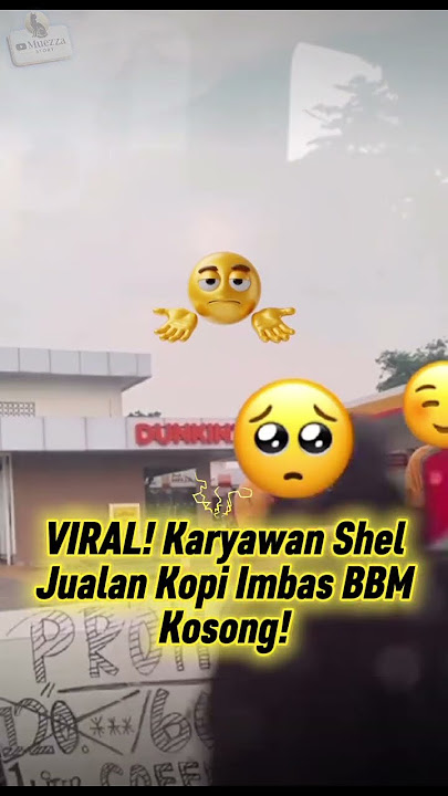 VIRAL! Karyawan SPBU Swasta ini Sampai Jualan Kopi, Imbas BBM Kosong!