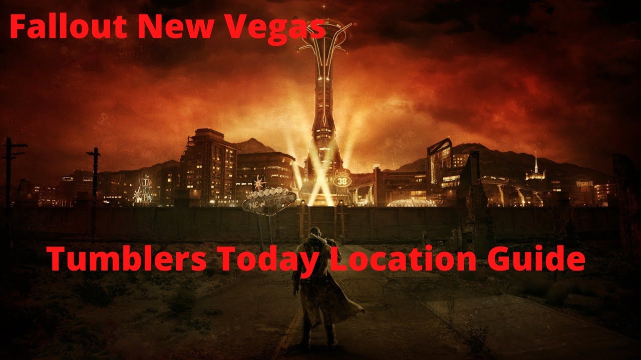 Fallout New Vegas Tumblers Today Location Guide YouTube