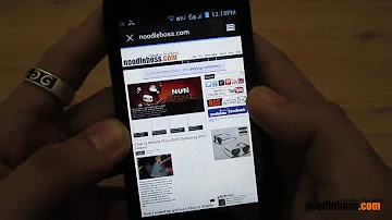 Cherry Mobile FLARE Default Web Browser App Preview