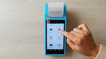 Logistics/ Lottory android pos terminal for e-Boleta App