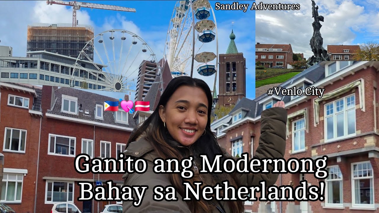 Ganito ang Modernong Bahay sa Netherlands!+Explore the Charming Streets of Venlo/SandleyAdventures