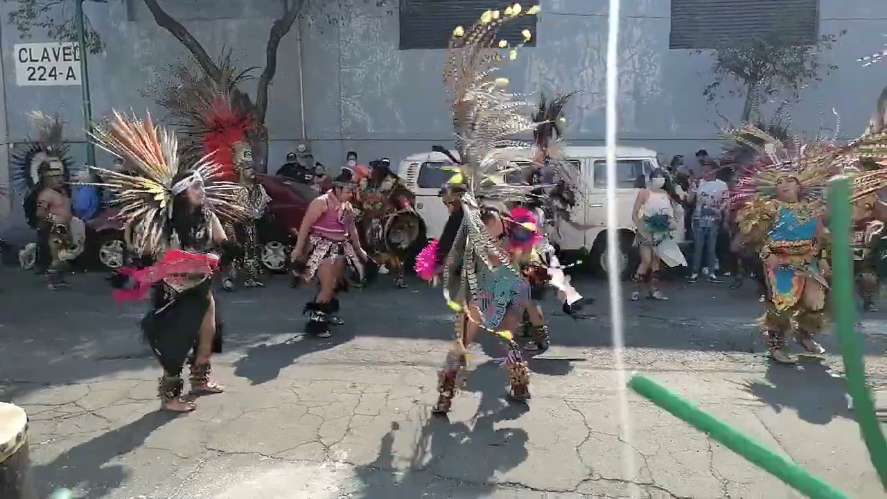 CONQUISTA-DANZA AZTECA