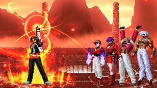 Kof Mugen Kyo-Impact Vs Orochi Team