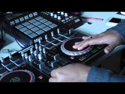 Scratching on a Numark Mixtrack Pro II (Entry Level DJ Controller)
