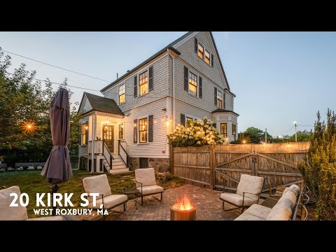20 Kirk St, West Roxbury, MA home video tour