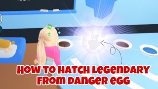 How to Always Hatch Legendary from Danger egg ?✨ *viral hacks*