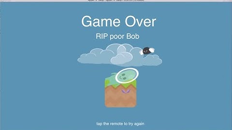tvOS Tutorial part 2 - Giving names to things