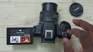 Canon EOS R50 : How Record 4K Video in Autofocus mode screenshot 1