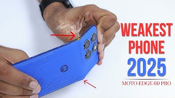 Moto Edge 60 Pro Durability Test - Take Double Insurance !