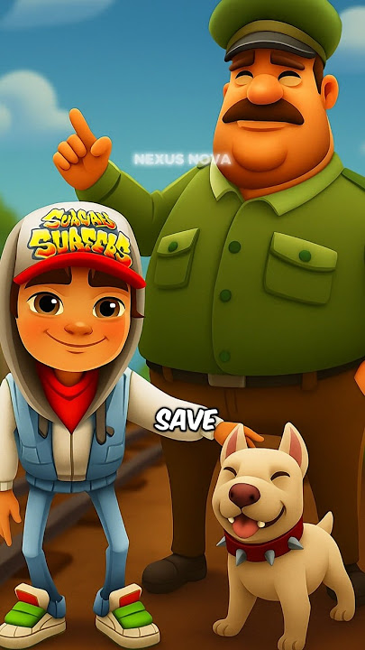 Download lagu The Subway Surfers Cop is actually saving you!