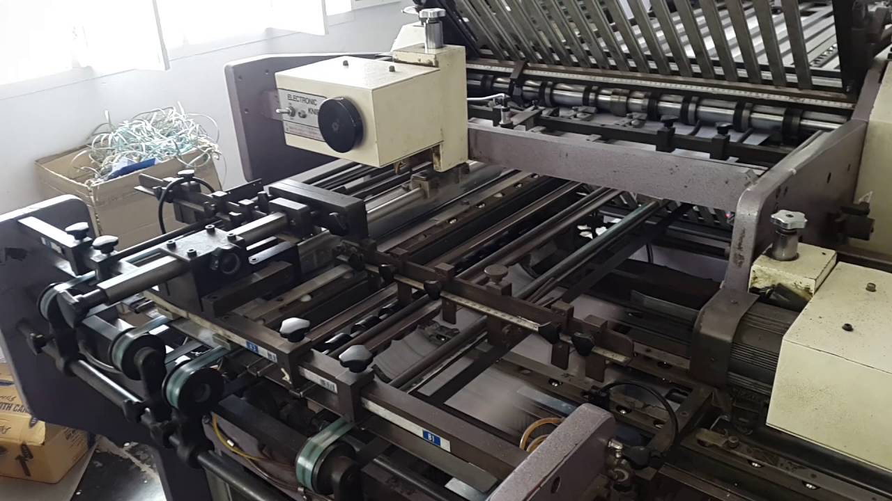 Shoei Combi 32 Folding Machine