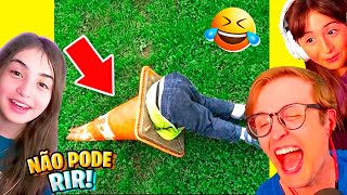 MINHAS FILHAS NÃO CONSEGUEM VENCER NESSE TESTE! OS SHORTS MAIS ENGRAÇADOS no TENTE NÃO RIR SUPREMO!