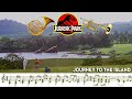 Jurassic park  journey to the island  french horn  trumpet cover