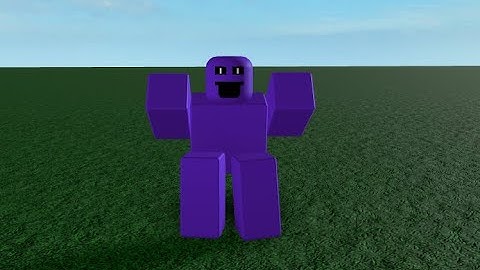 Roblox Script Showcase #42 Purple Guy Dancing [LEAK]