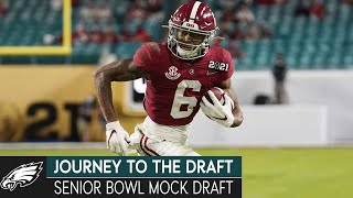 Senior Bowl Mock Draft & a Conversation w/ Jamie Chadwell | Journey to the Draft