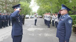 Новые погоны в День госсимволов получили пять полицейских