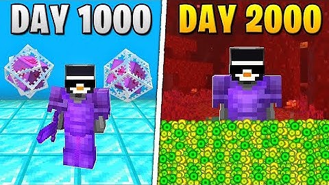 I Survived 2,000 Days in HARDCORE Minecraft [FULL MOVIE]