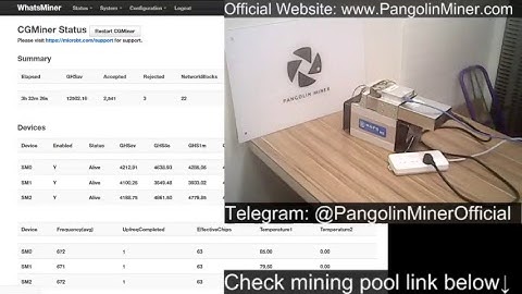Whatsminer M3X - Live Hashrate