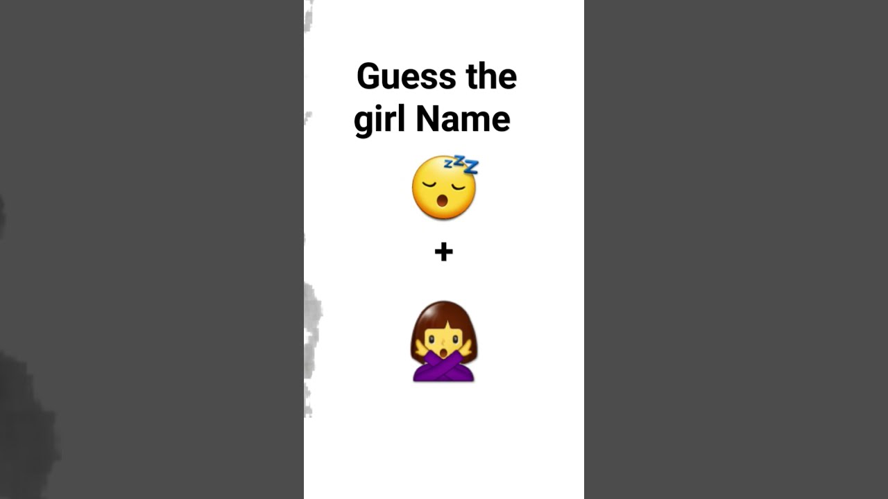 Guess The Girl Name And Tell Your Answer In The Comment YouTube Guess The Girl Name And Tell Your Answer In The Comment YouTube