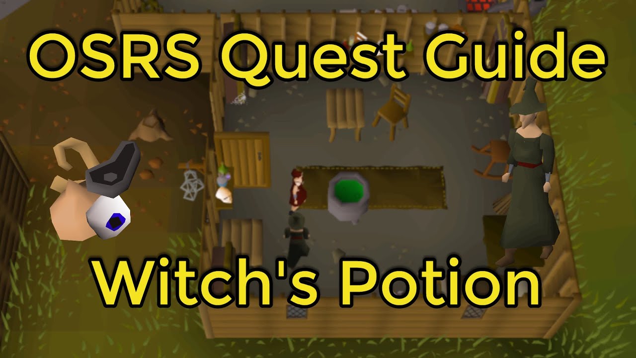 OSRS Witch's Potion Quest Guide YouTube