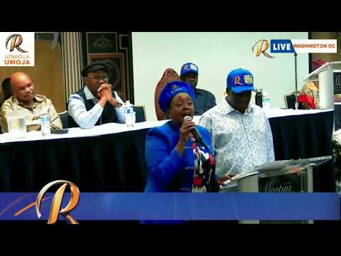 SABINA CHEGE IN USA: RAILA ODINGA IS OUR NEXT PRESIDENT!!