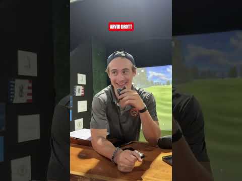 Asking the prospects the hard hitting questions 🏌️‍♂️⛳️