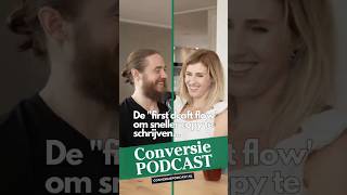 Conversie Podcast De First Draft Flow Om Sneller Copy Te Schrijven