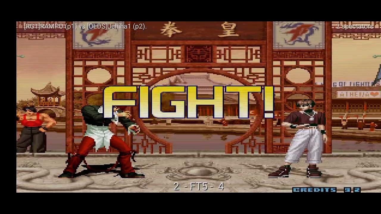 King Of Fighters 2002 magic Rampo Vs uchiha1