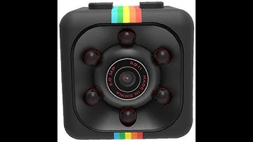 SQ11 mini DV camera having TF card reading problems