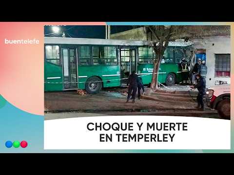 A BUS CRASHED into a HOUSE and the DRIVER DIED #BuenTelefe