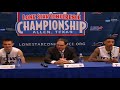 Tarleton State press conference at LSC Men's Basketball Championship