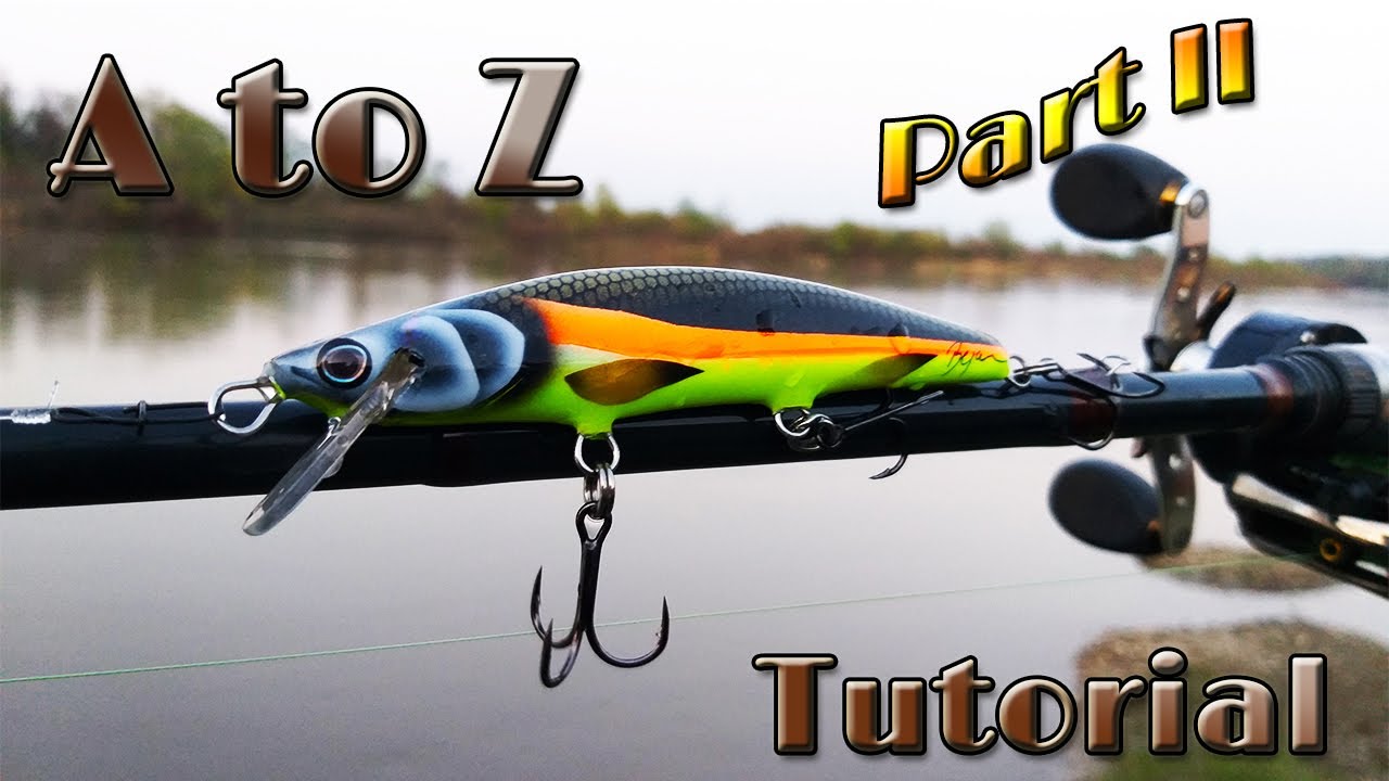 Lure building Tutorial from A to Z. Pike Minnow Jerk bait - Part II ...