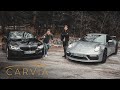 Porsche 911 vs. BMW M4 Competition - Das Brüder Duell | CarVia