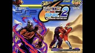 Capcom vs Snk 2 - (PS2) Play as Shin Akuma/Gouki (Playthrough) (CPU Version)