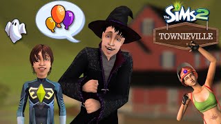 Halloween Party 🎃 Townieville #6 🔷 Sims 2