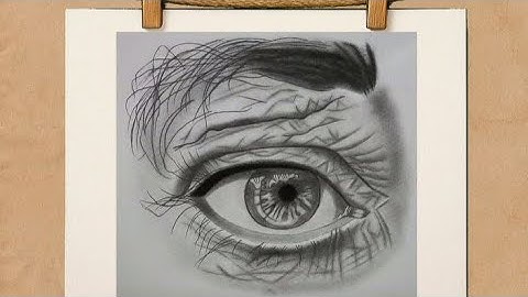 Realistic Eye Drawing Tutorial | Graphite Pencil Techniques for Beginners & Artists 👁️🎨