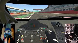 iRacing Mclaren MP4-12C GT3 at Silverstone in VR and Chase | Valve Index