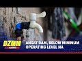 Tubig sa Angat Dam, mas mababa na sa minimum operating level | DZMM TeleRadyo